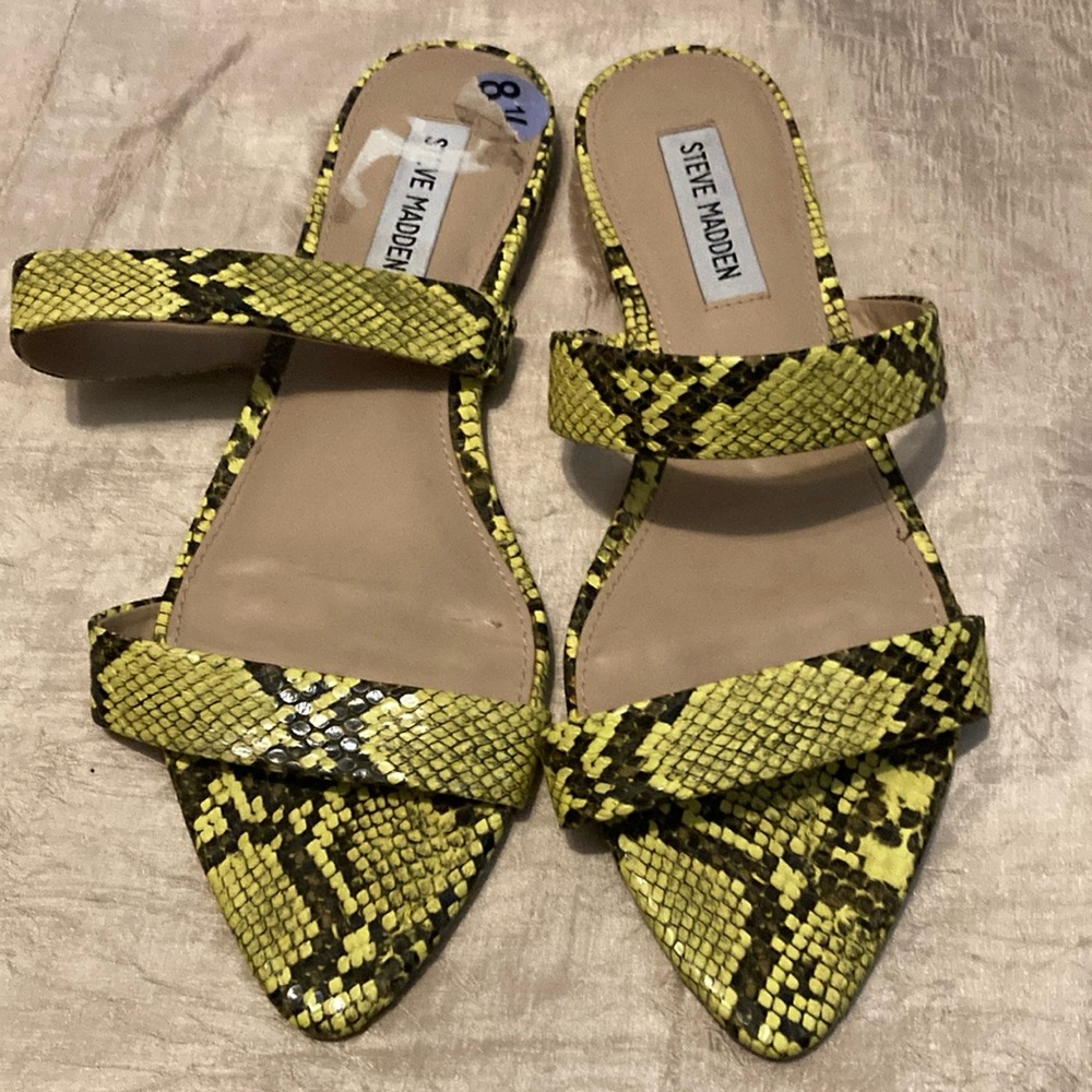 Steve Madden Monaco Reptile Sandal